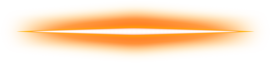 Glowing Orange Neon Line