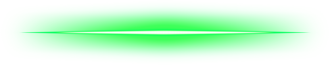 Glowing Green Neon Line